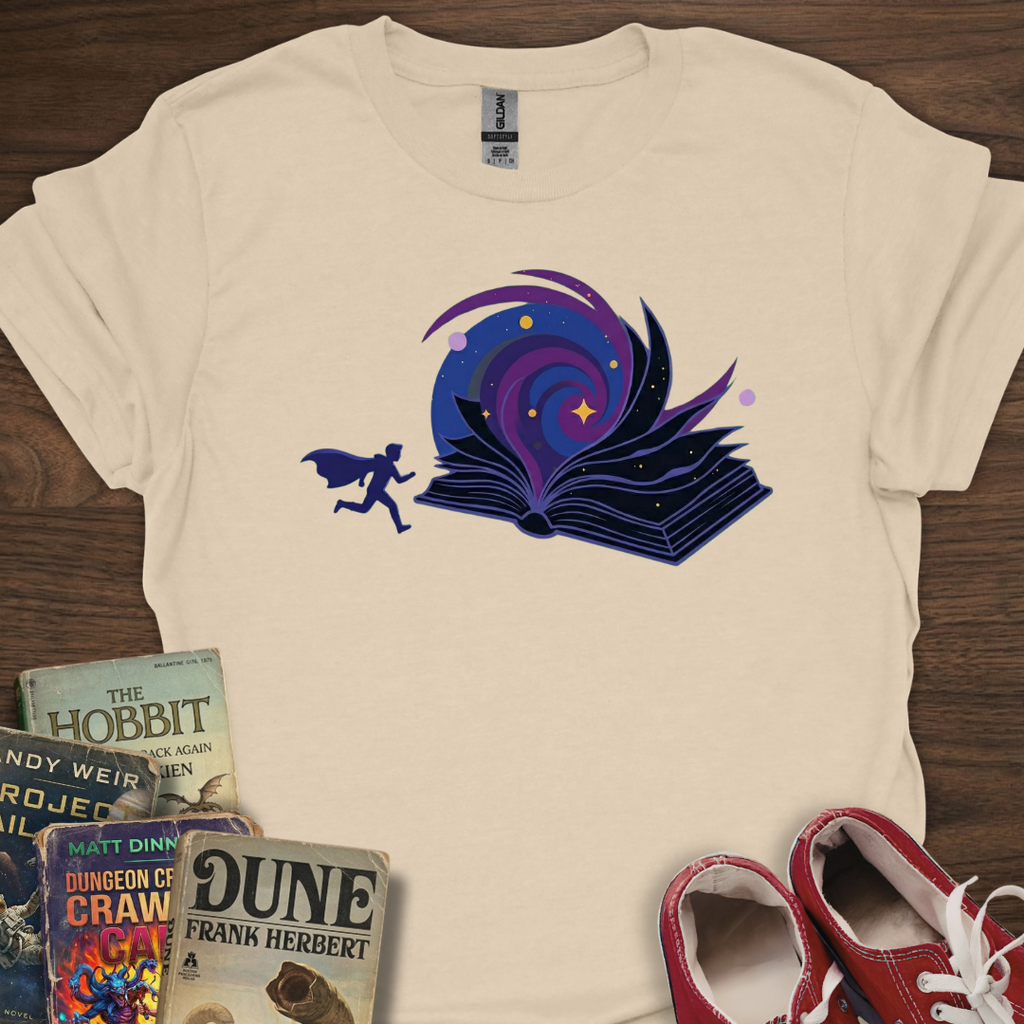 Escape To Books T-Shirt