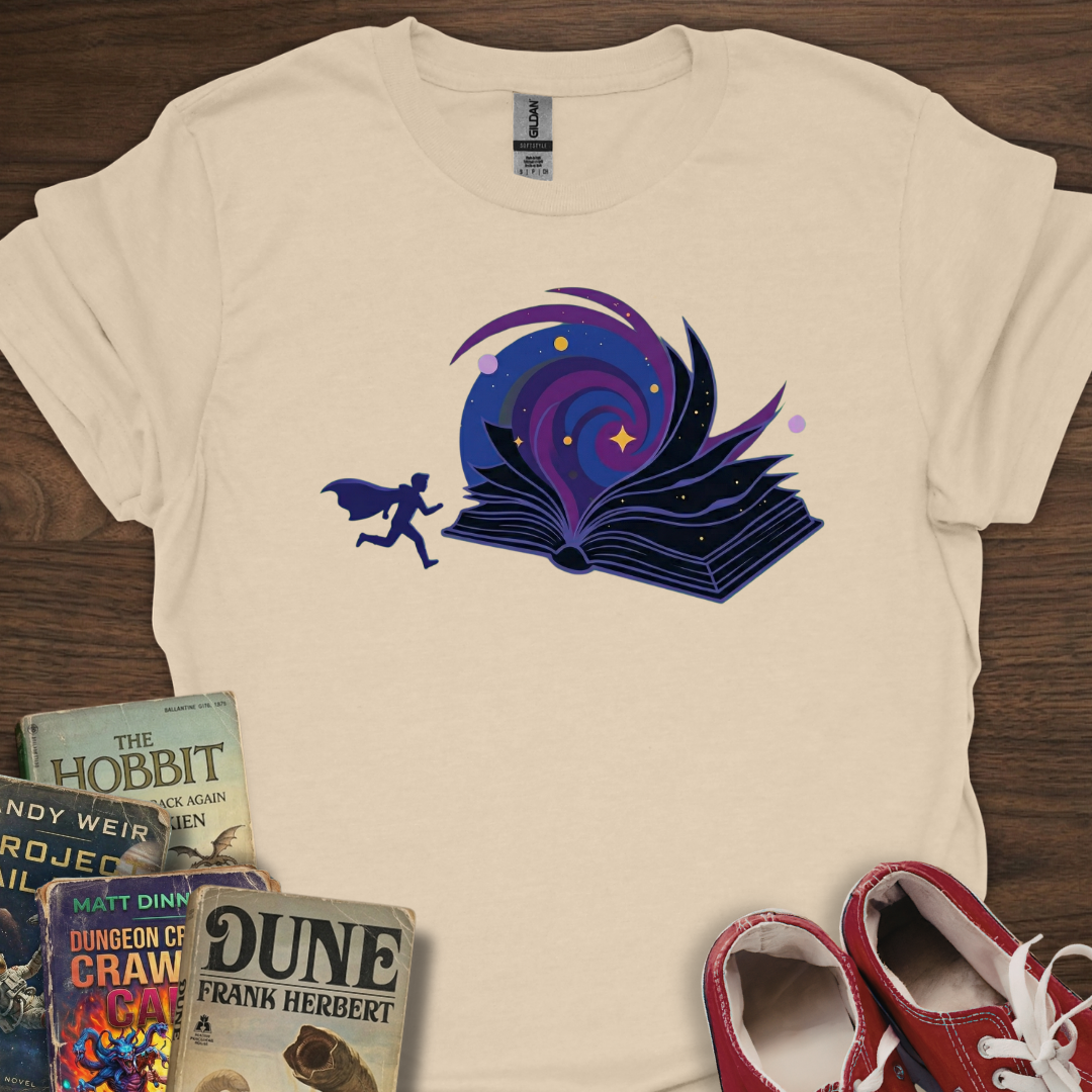 Escape To Books T-Shirt