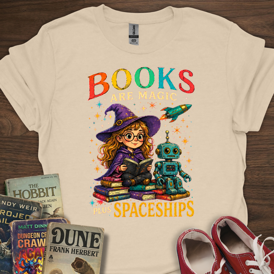 Books Are Magic T-Shirt