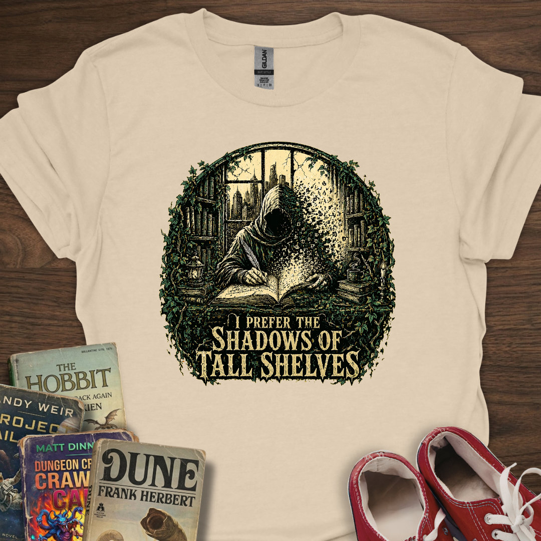 Shadows Of Tall Shelves T-Shirt