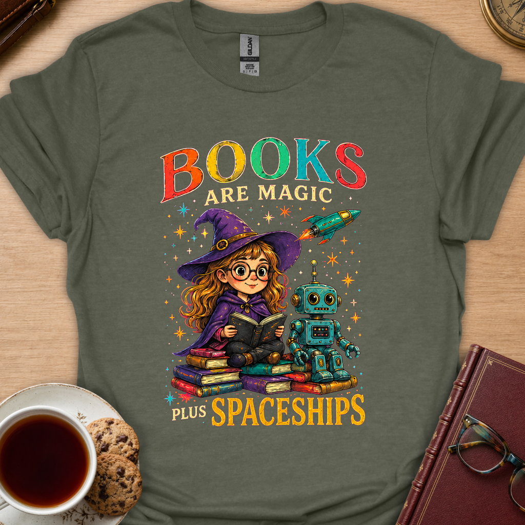 Books Are Magic T-Shirt