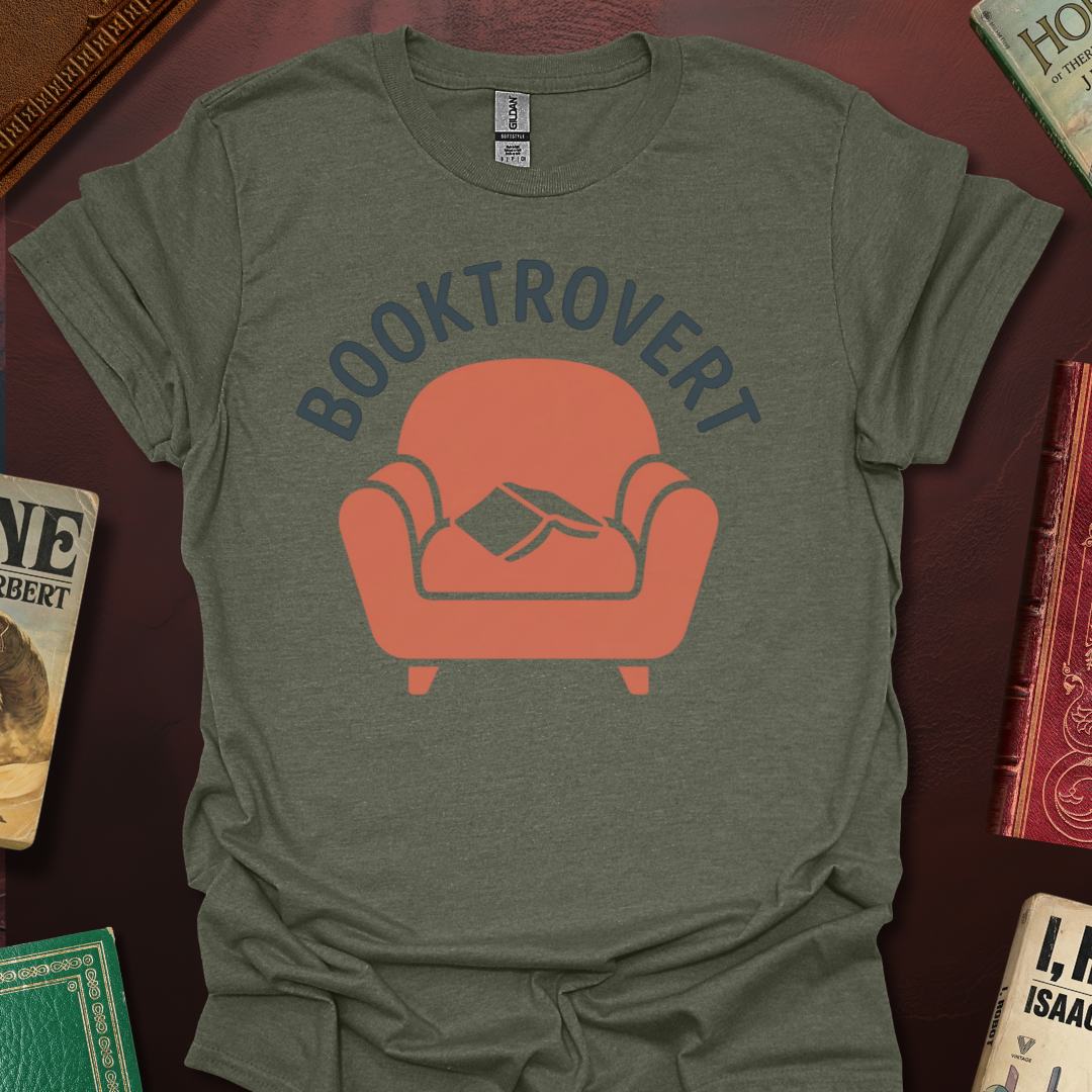 Booktrovert Couch T-Shirt