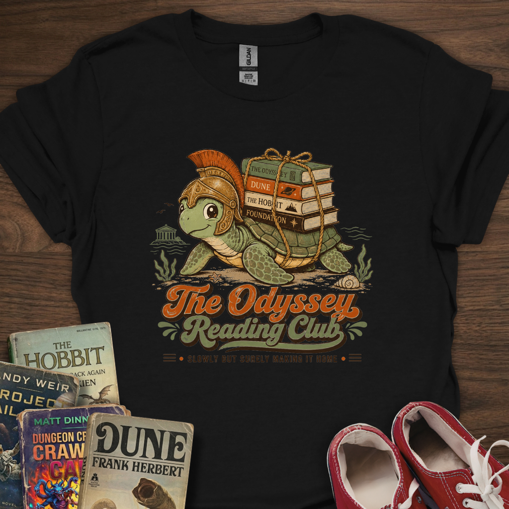 Odyssey Book Club Tortoise T-Shirt