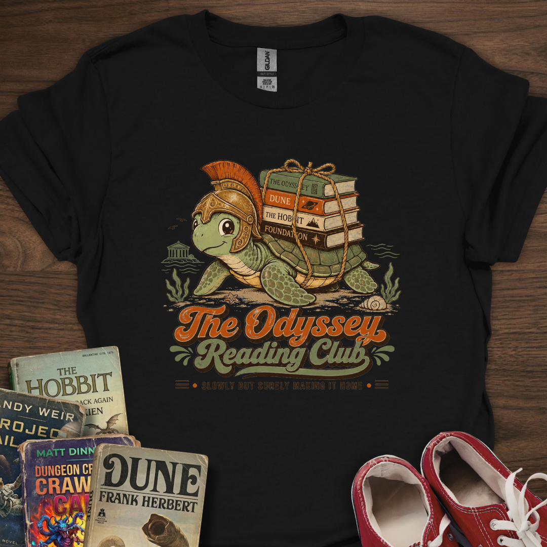 Odyssey Book Club Tortoise T-Shirt