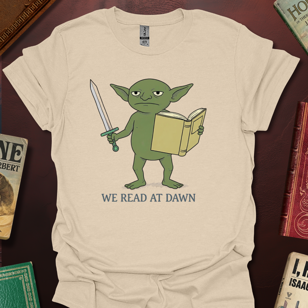 We Read At Dawn Goblin T-Shirt