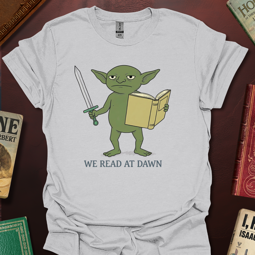 We Read At Dawn Goblin T-Shirt