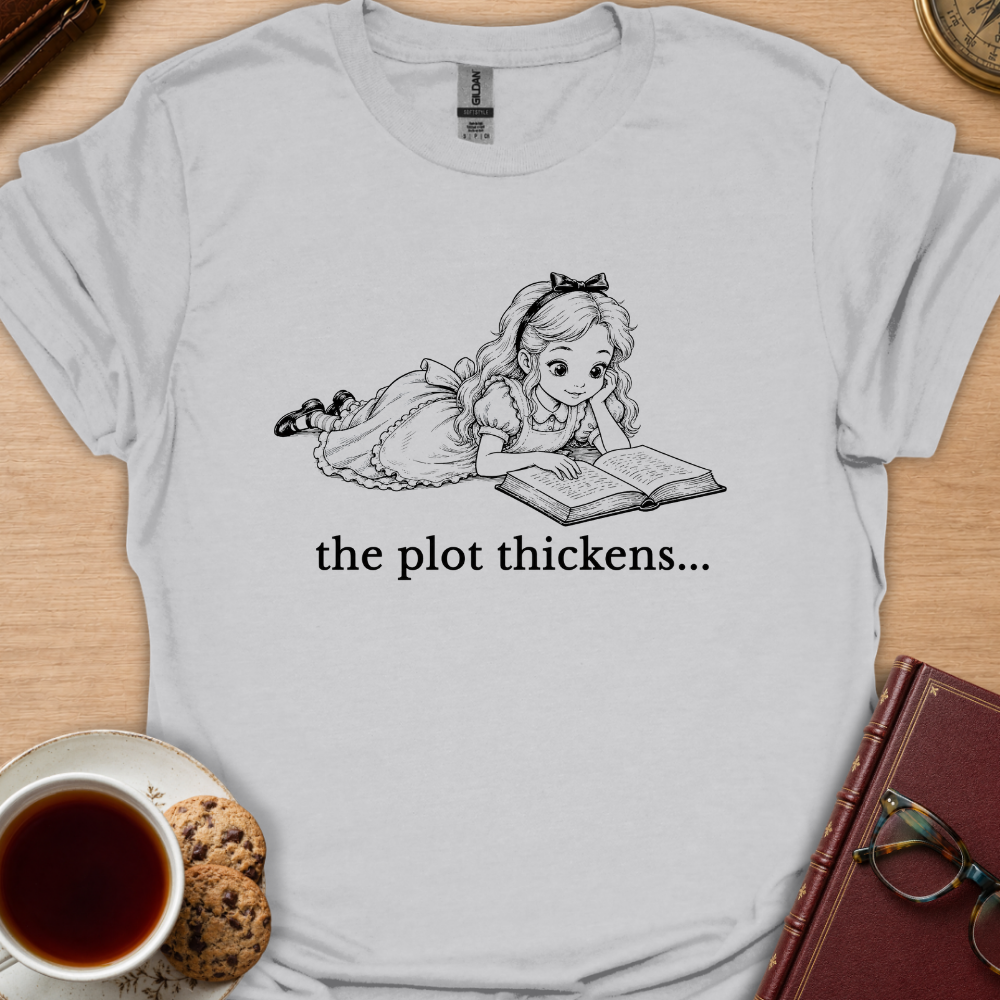 Girl Plot Thickens T-Shirt