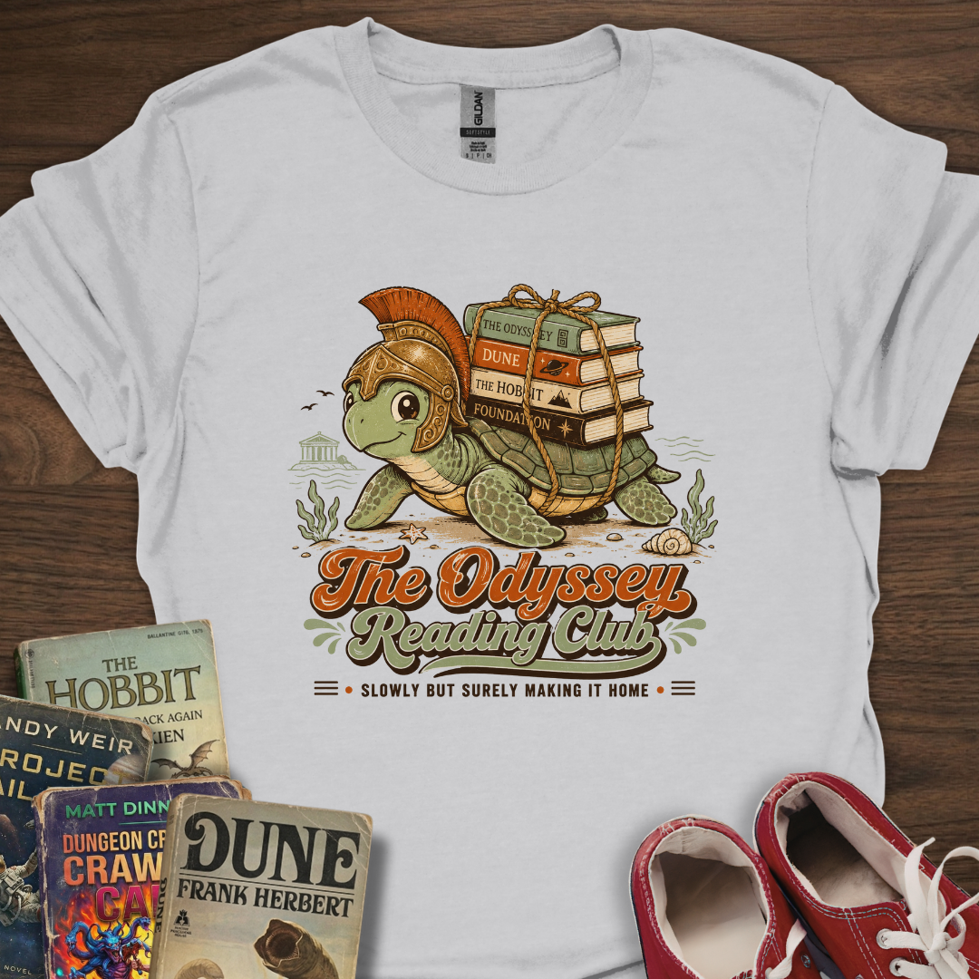 Odyssey Book Club Tortoise T-Shirt