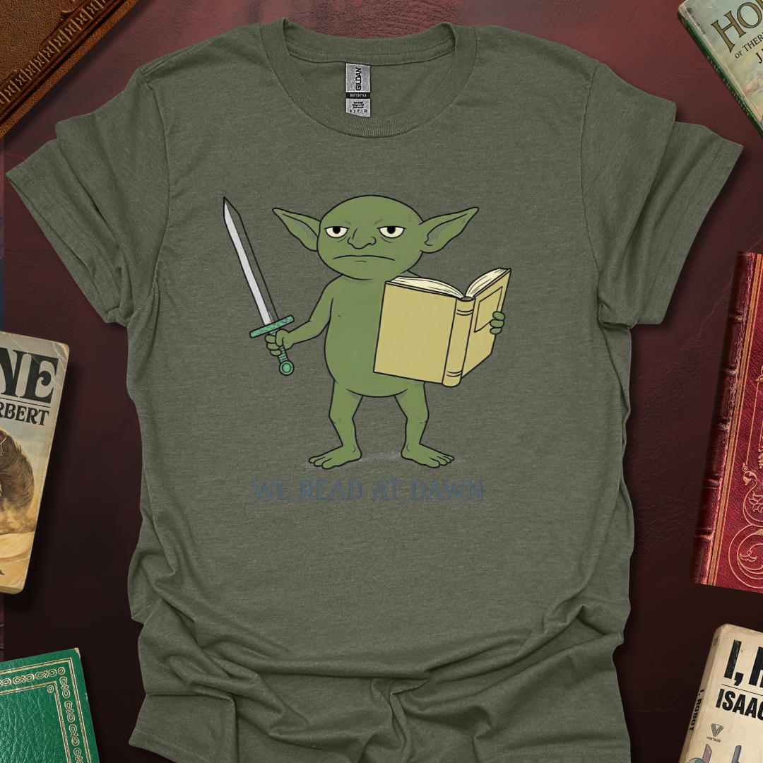 We Read At Dawn Goblin T-Shirt