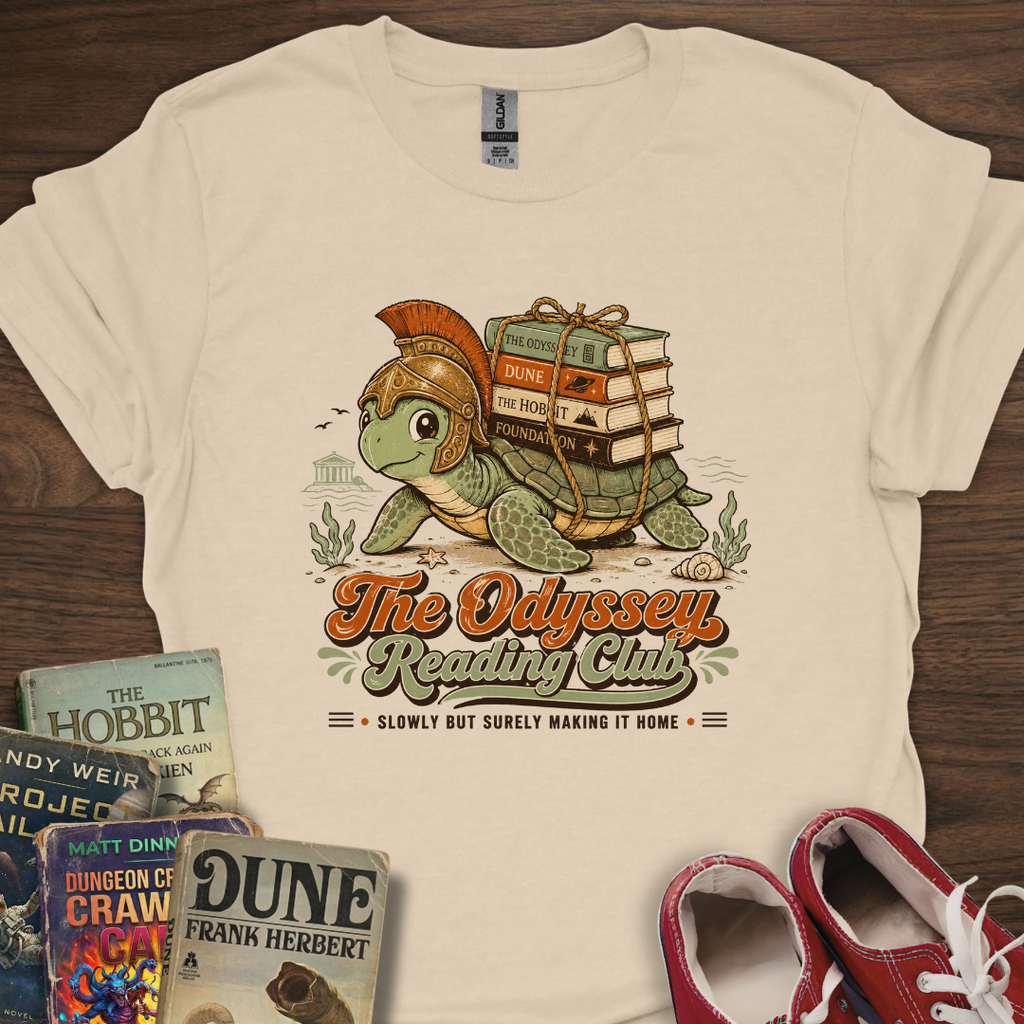 Odyssey Book Club Tortoise T-Shirt