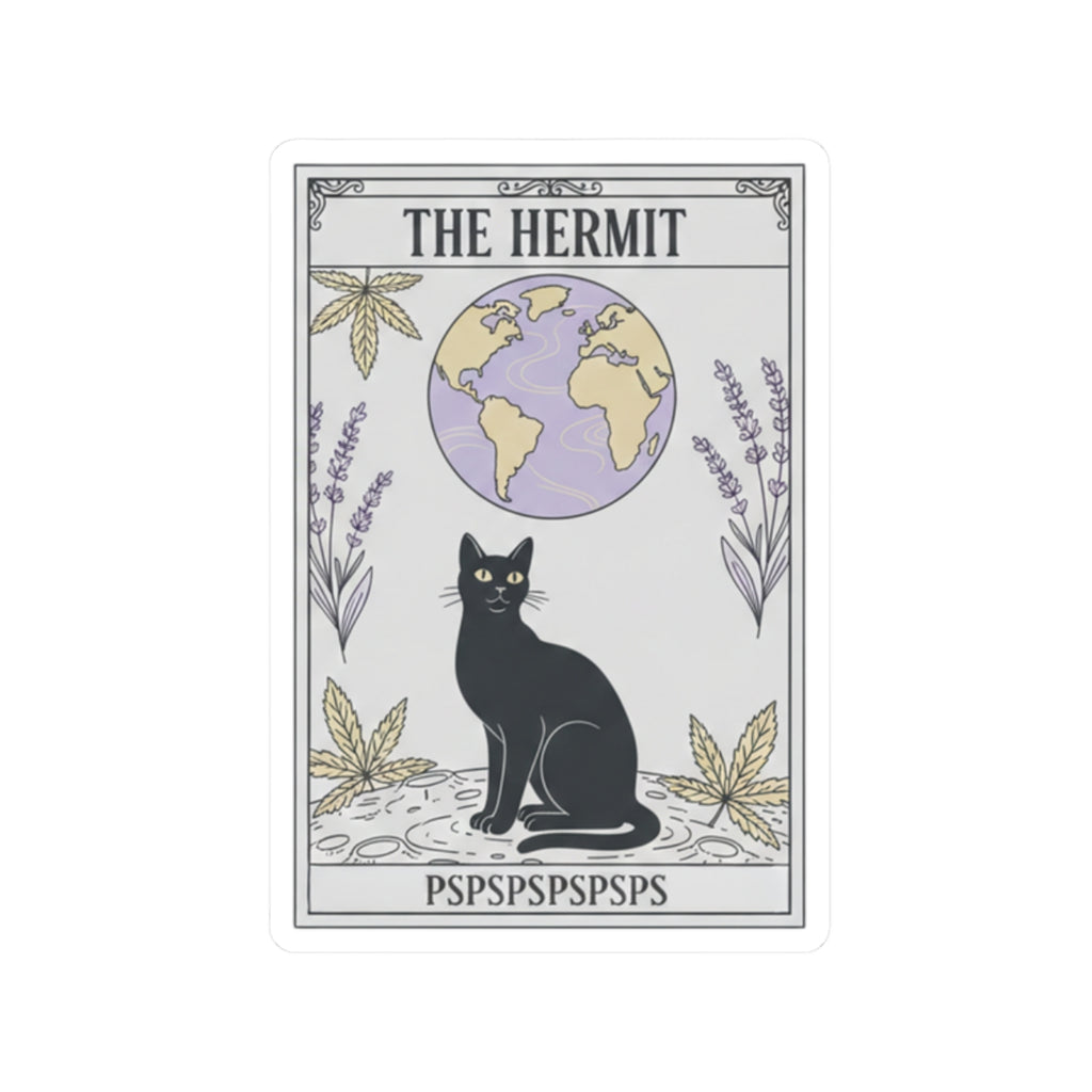 The Hermit Tarot Sticker
