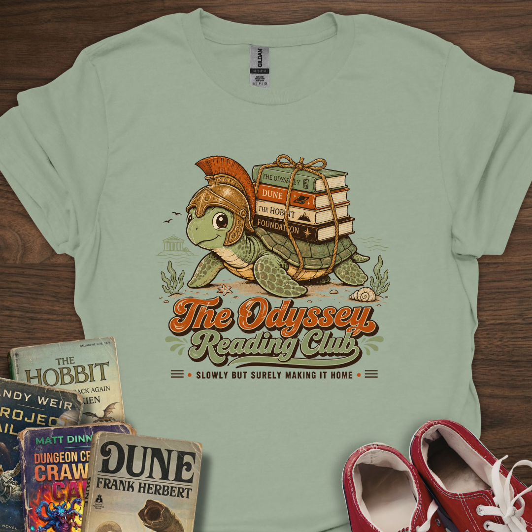 Odyssey Book Club Tortoise T-Shirt