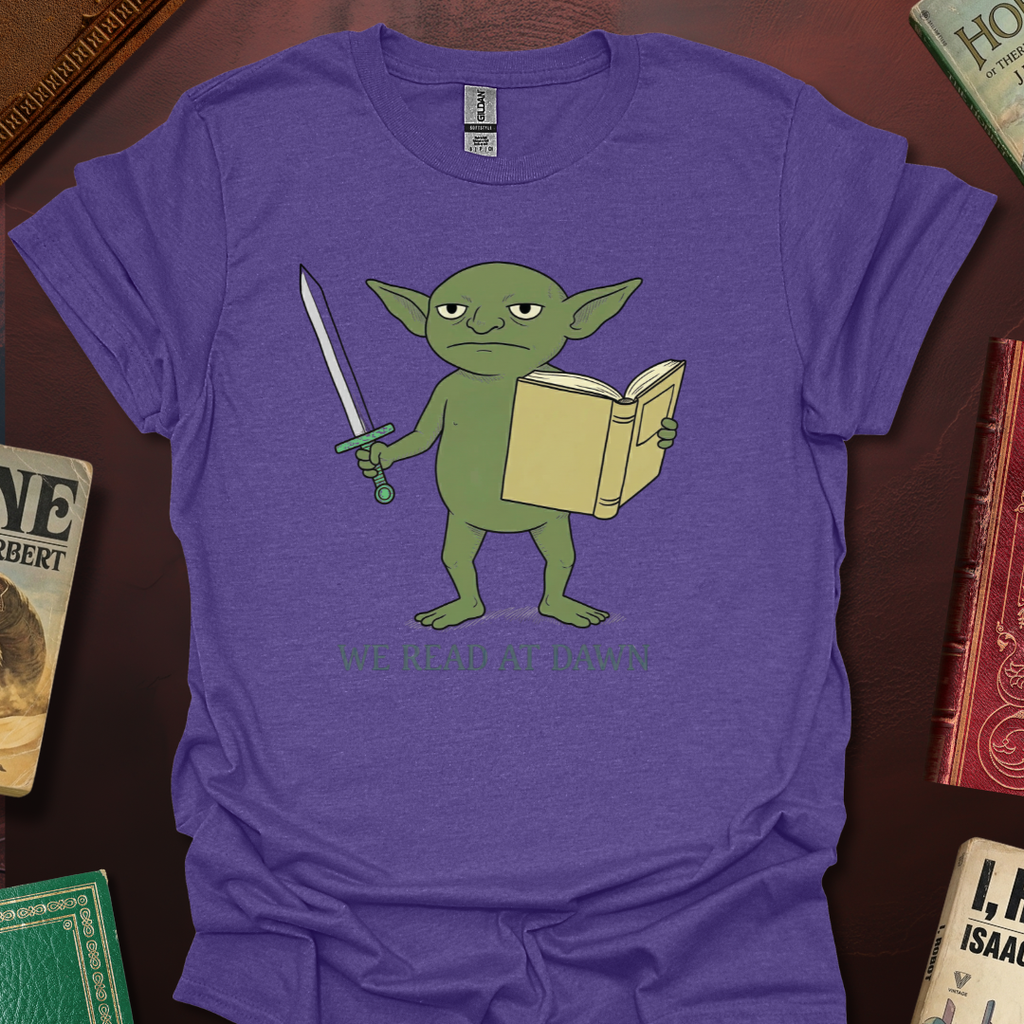 We Read At Dawn Goblin T-Shirt