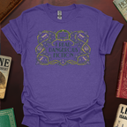 I Read Dangerous Fiction Vine T-Shirt