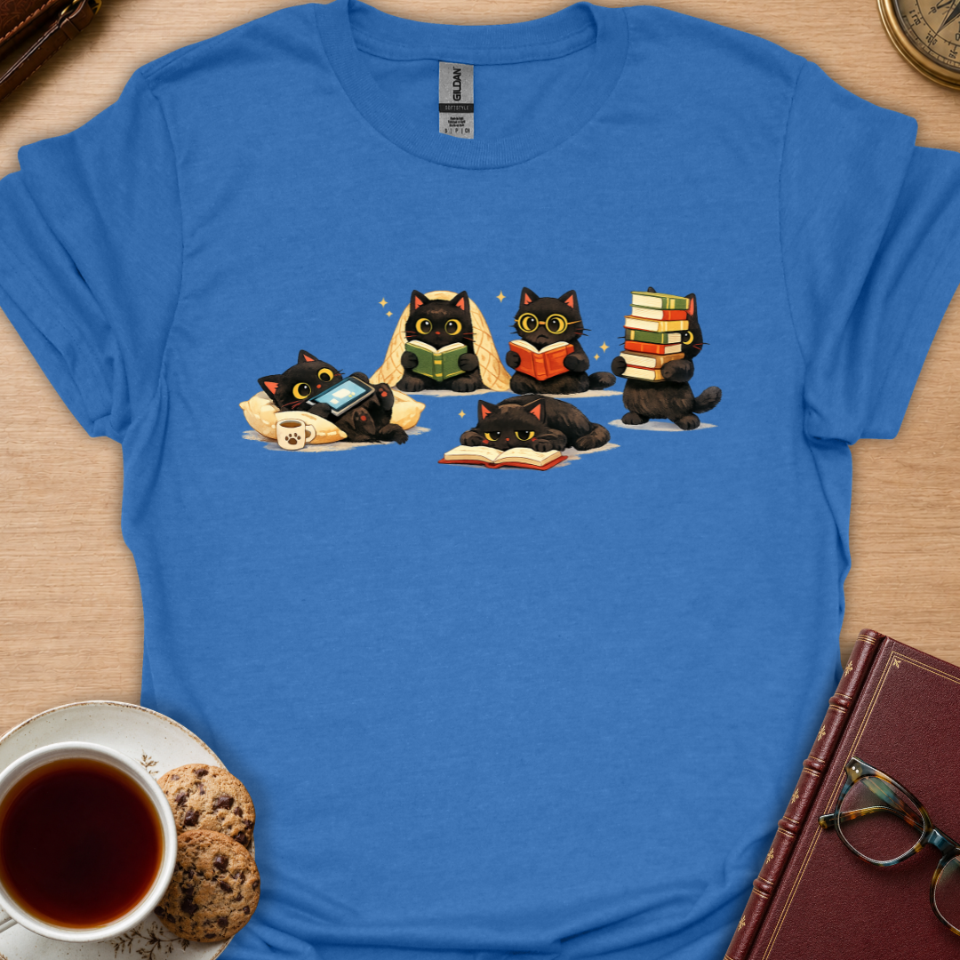Reading Kittens T-Shirt