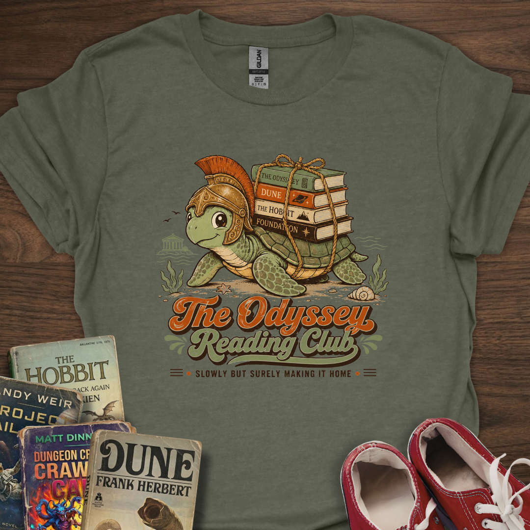 Odyssey Book Club Tortoise T-Shirt