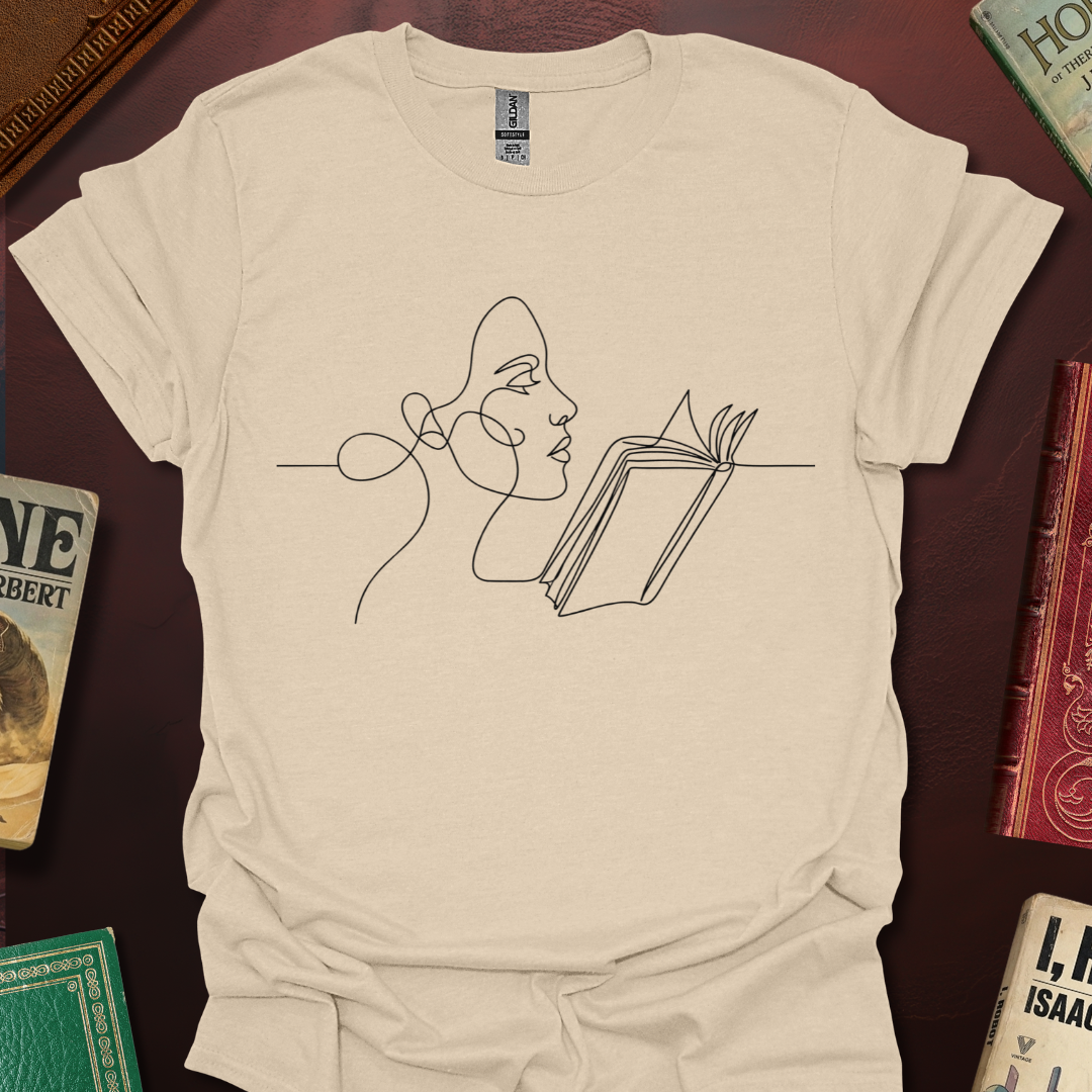 Portrait Of The Reader T-Shirt