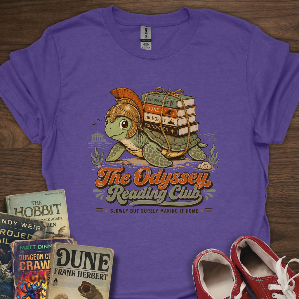 Odyssey Book Club Tortoise T-Shirt