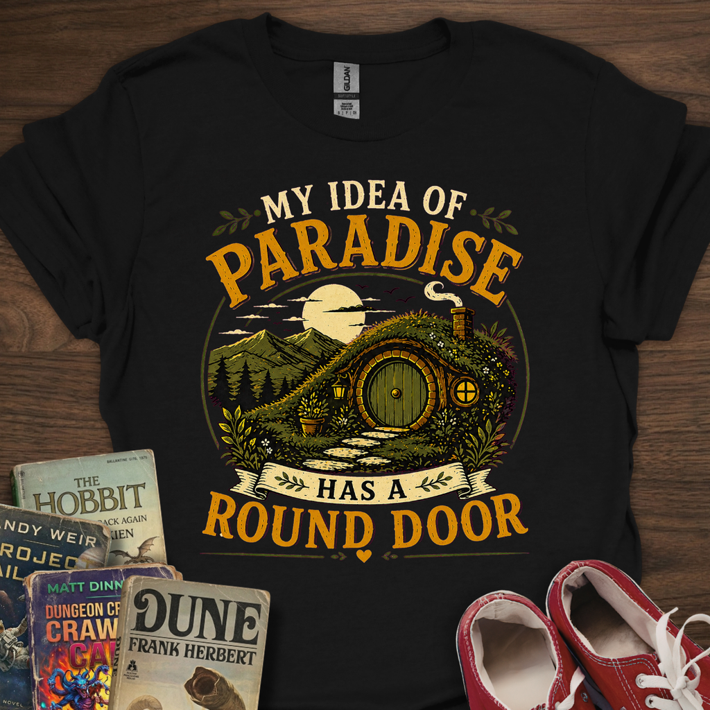 Paradise Round Door T-Shirt