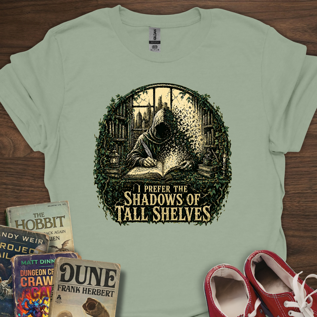 Shadows Of Tall Shelves T-Shirt
