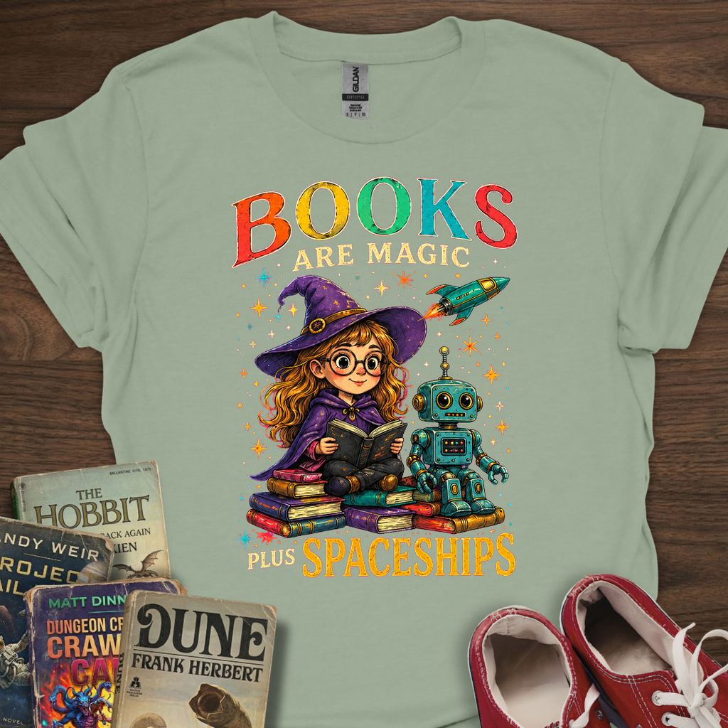 Books Are Magic T-Shirt