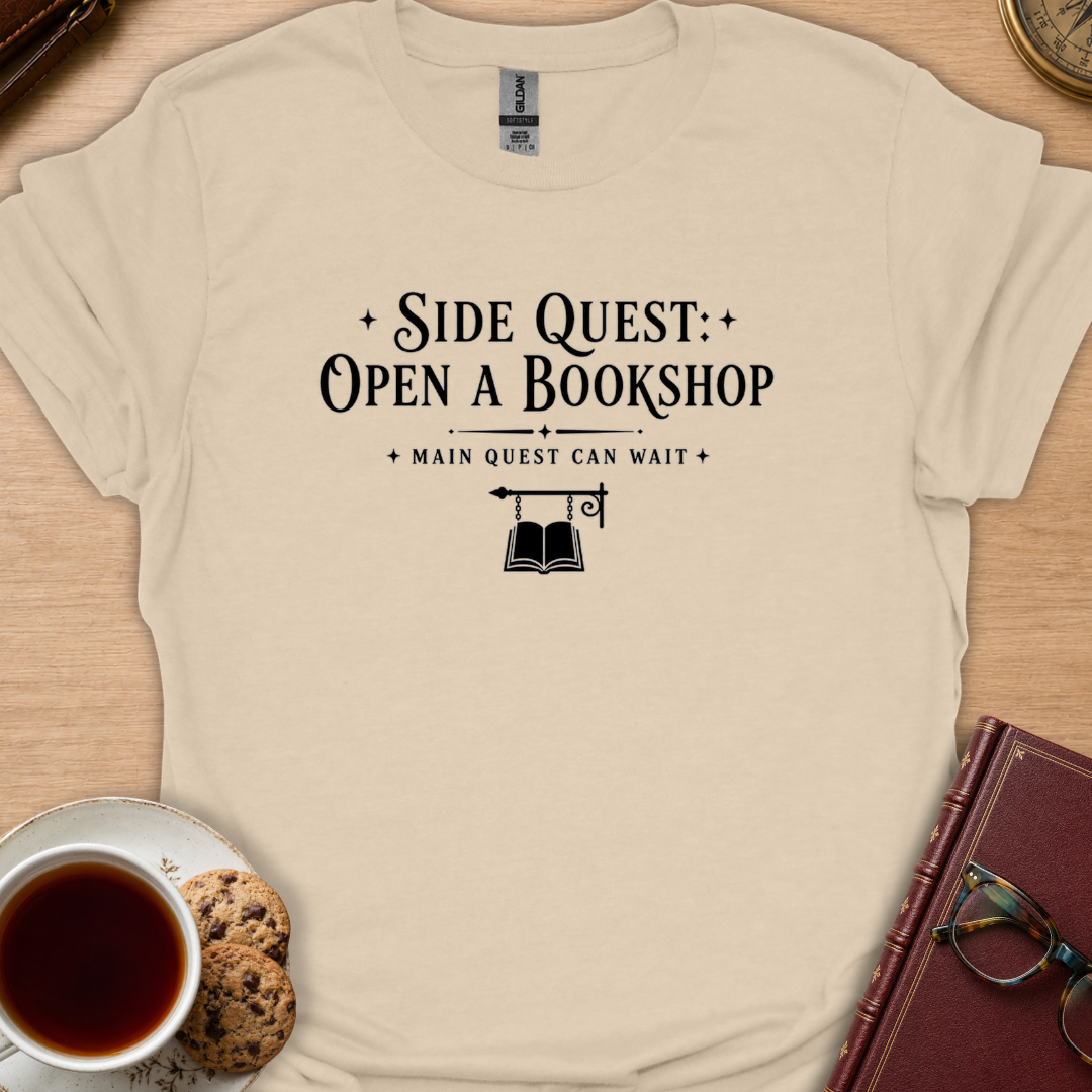 Side Quest Bookshop T-Shirt