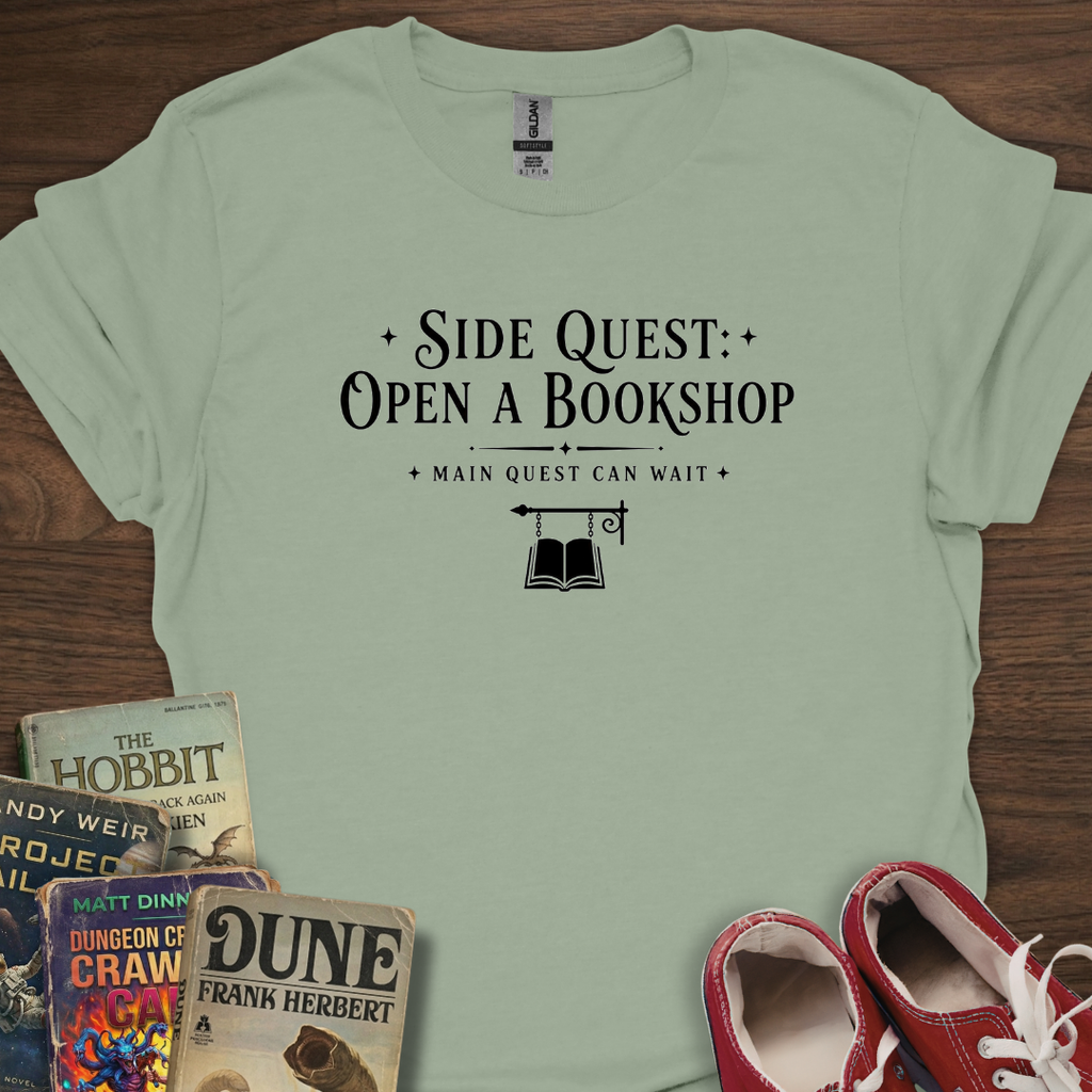 Side Quest Bookshop T-Shirt