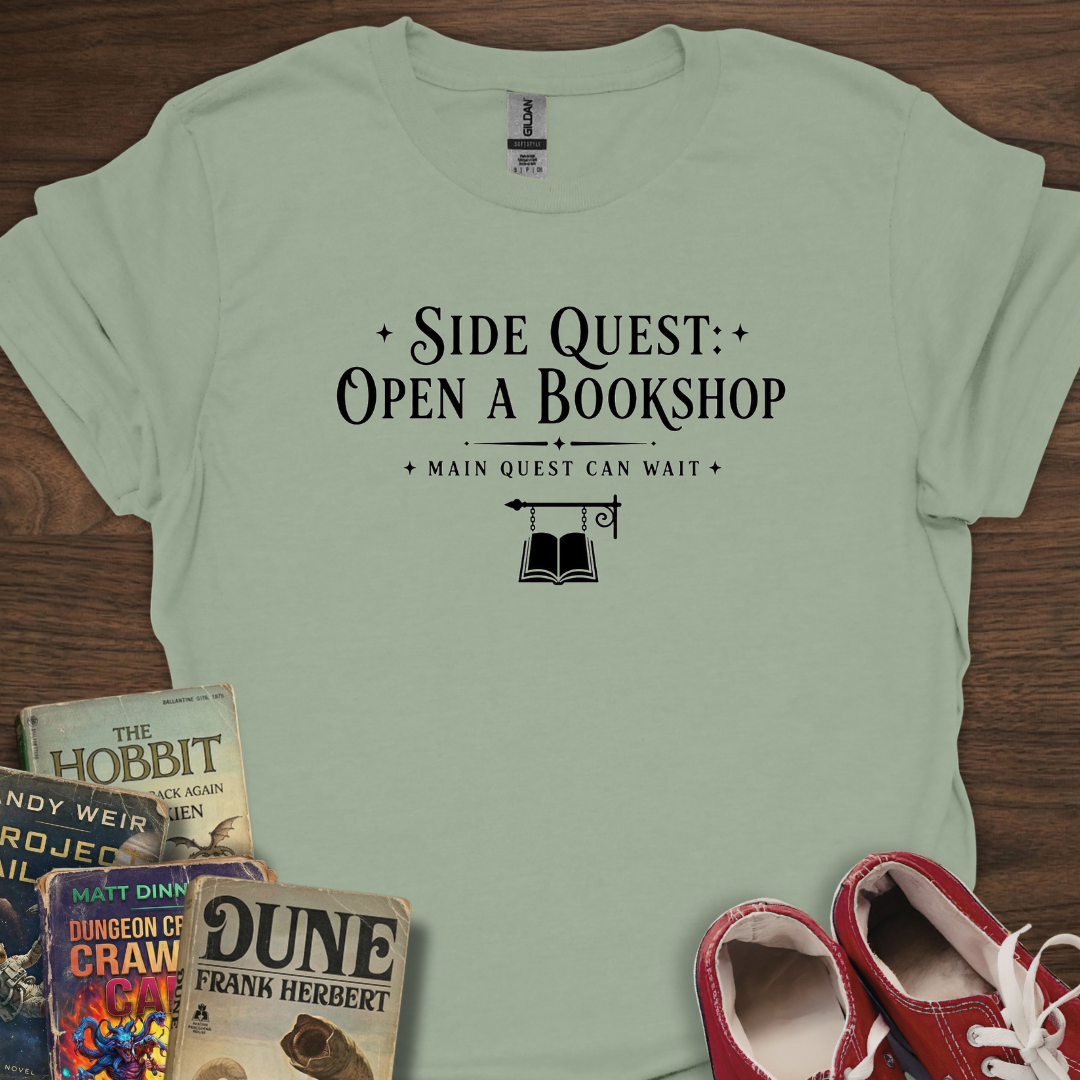Side Quest Bookshop T-Shirt