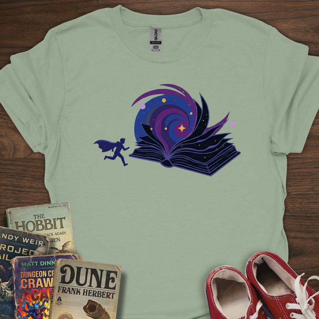 Escape To Books T-Shirt