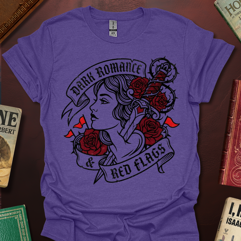 Dark Romance Red Flags T-Shirt