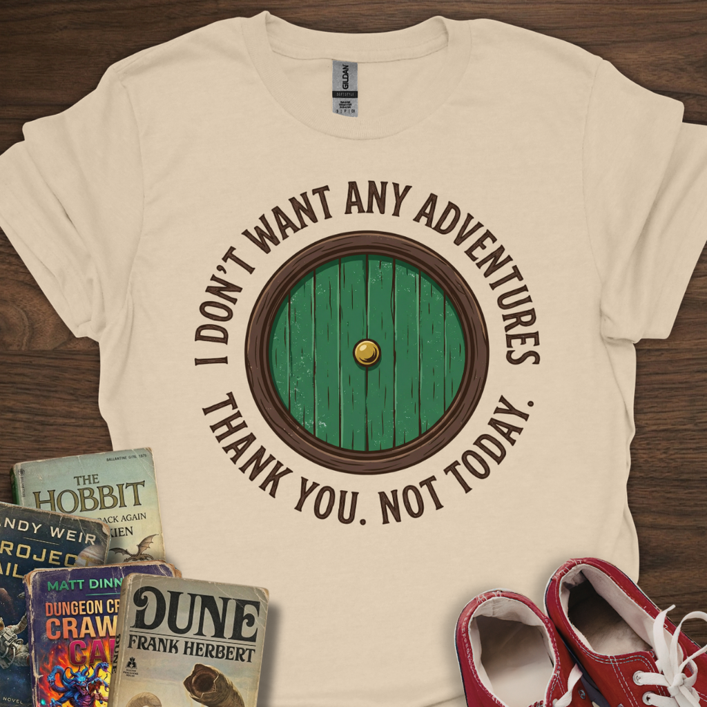 No Adventures Door T-Shirt