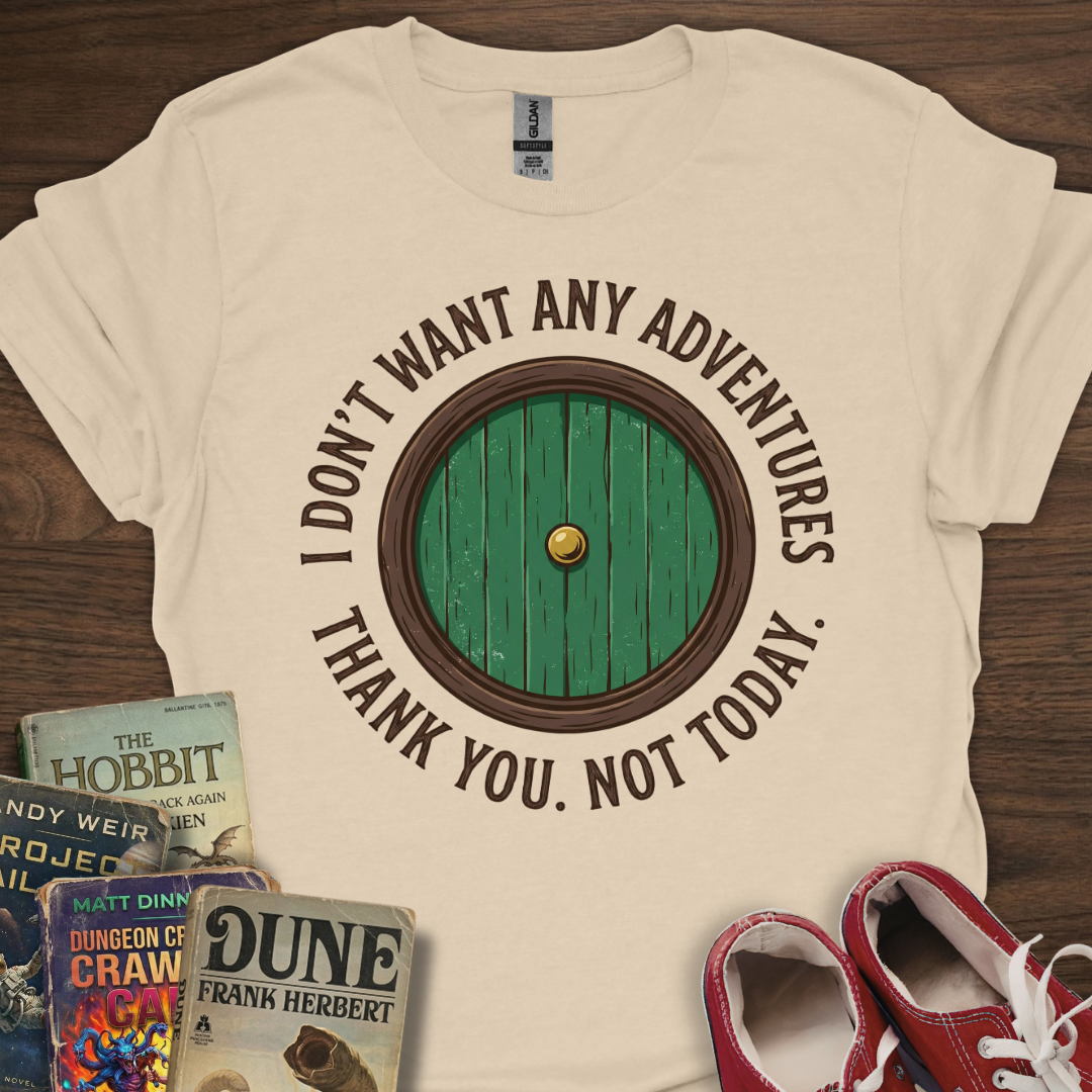 No Adventures Door T-Shirt