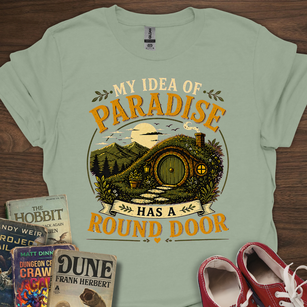 Paradise Round Door T-Shirt