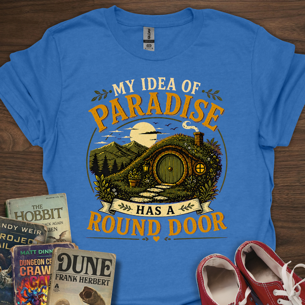 Paradise Round Door T-Shirt