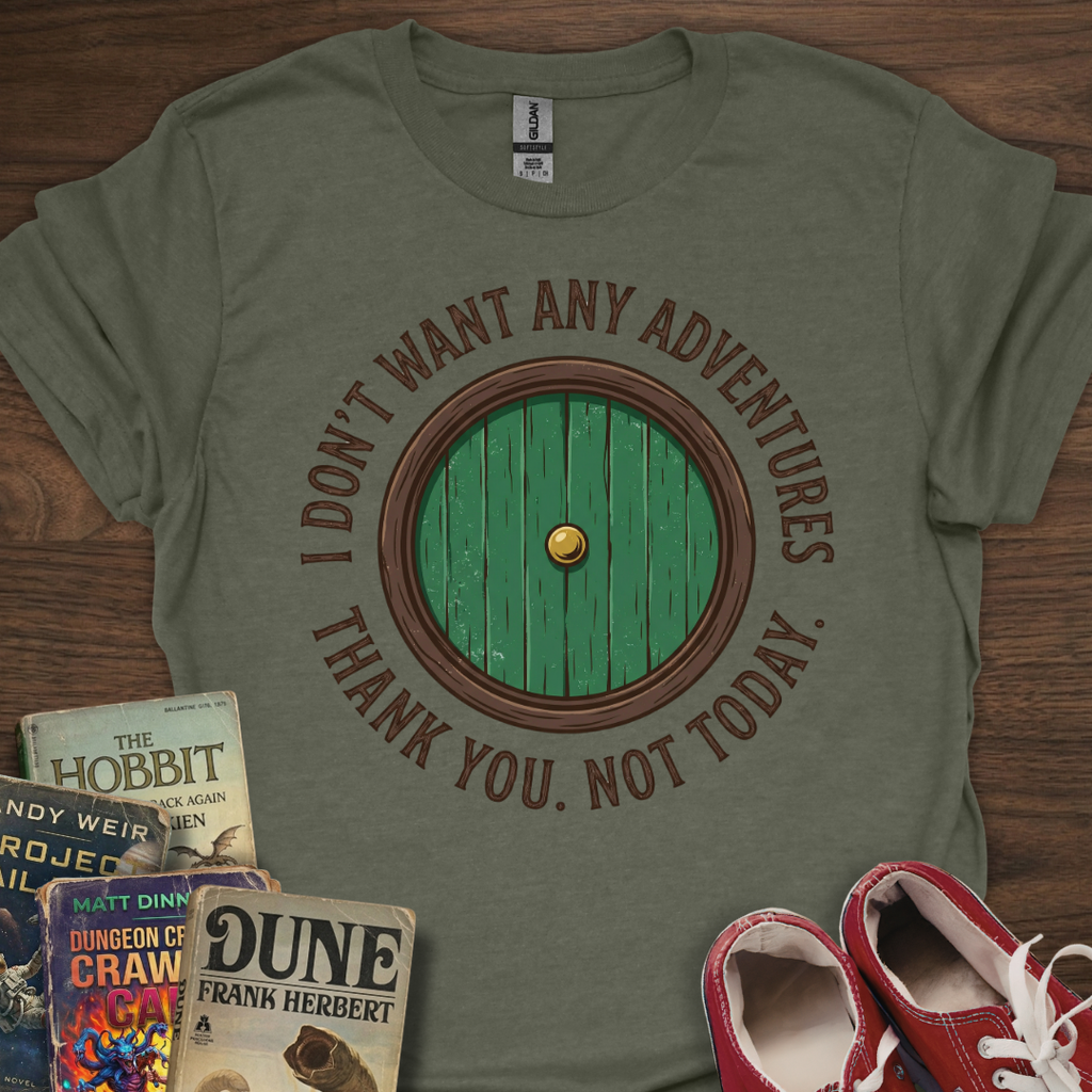 No Adventures Door T-Shirt
