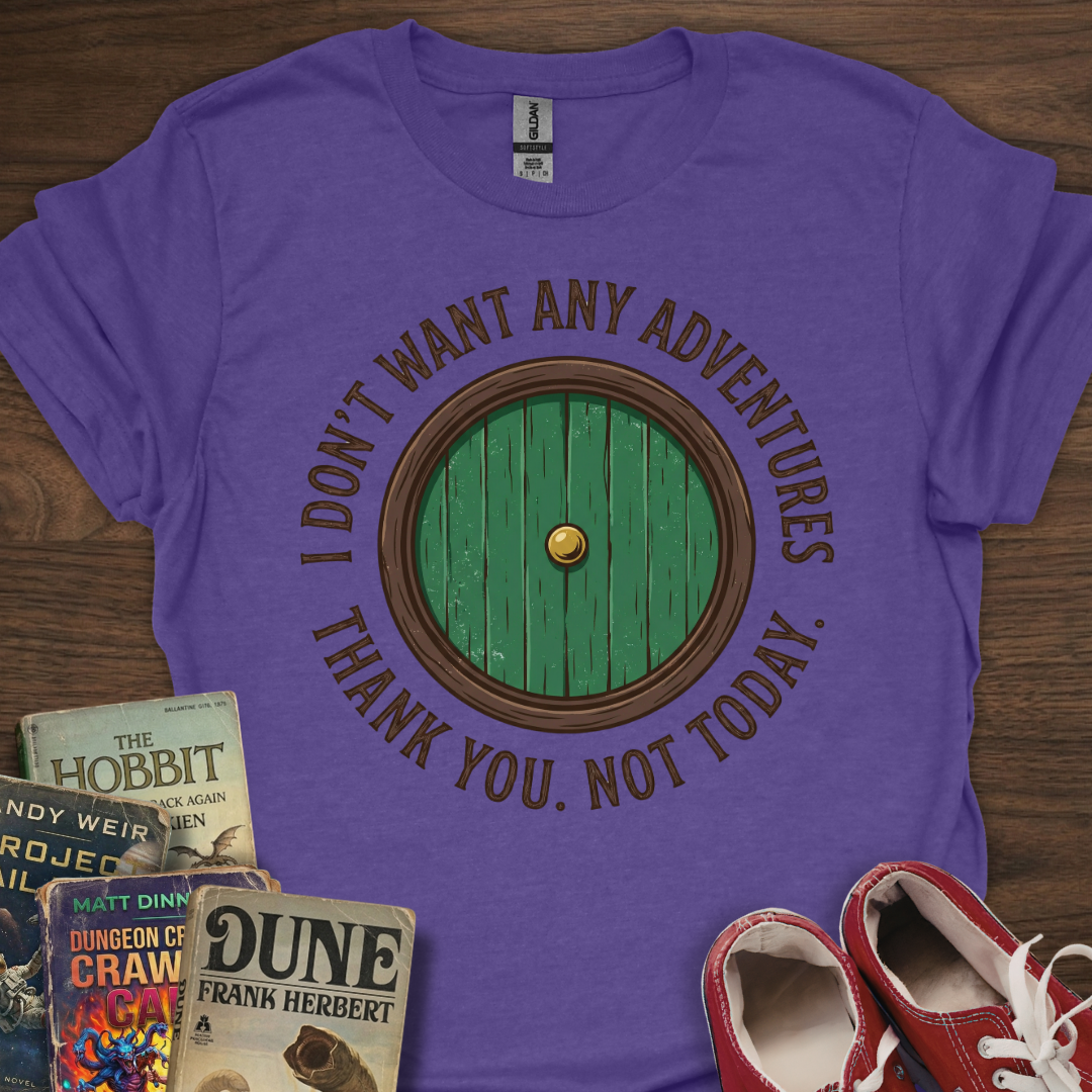 No Adventures Door T-Shirt
