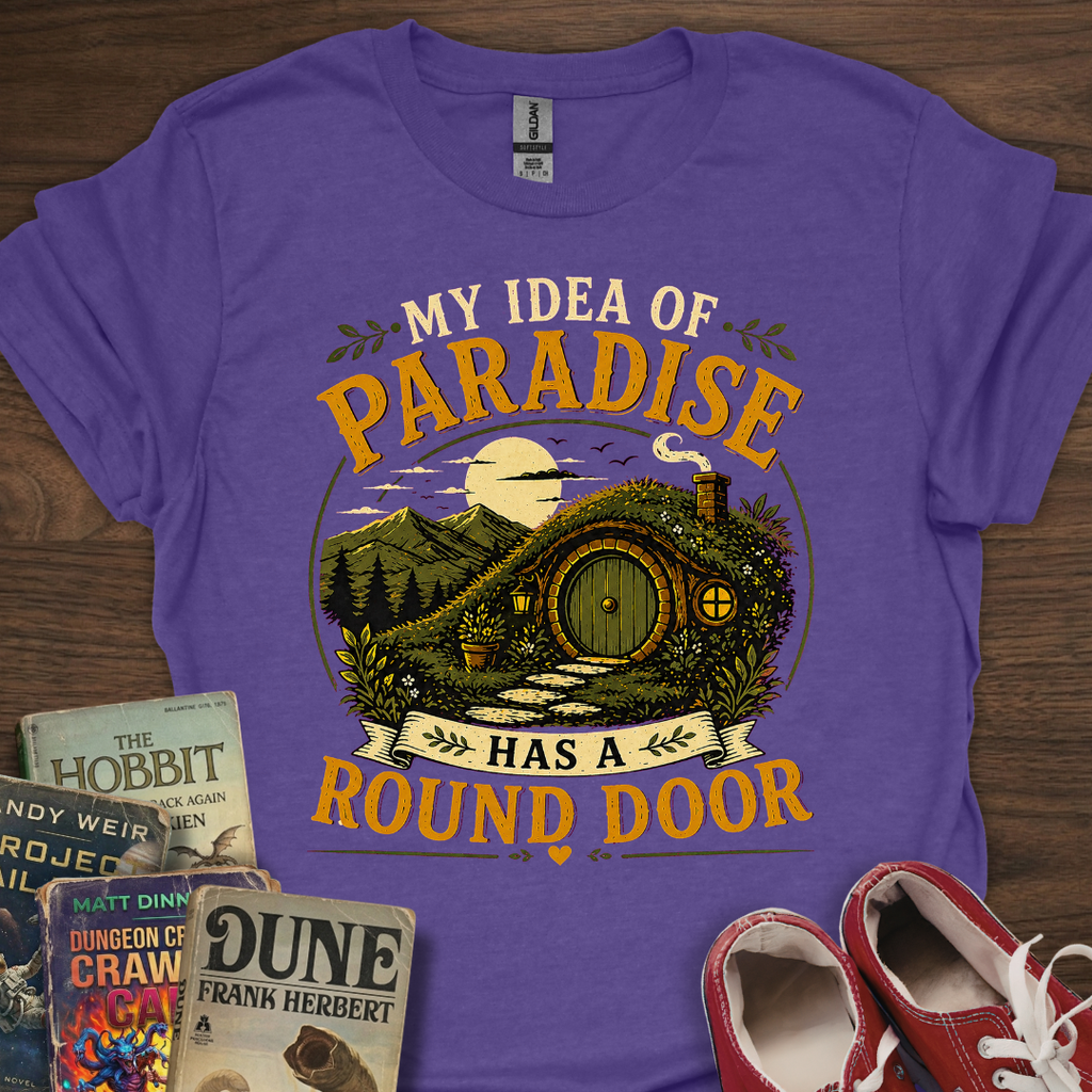 Paradise Round Door T-Shirt