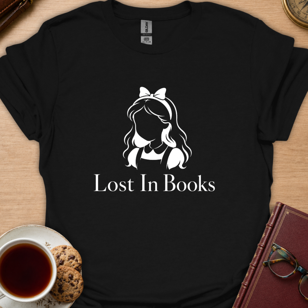 Girl Lost In Books T-Shirt