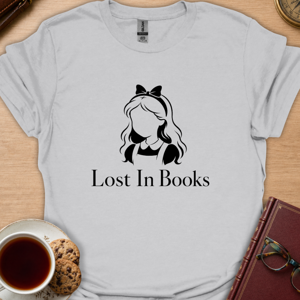 Girl Lost In Books T-Shirt
