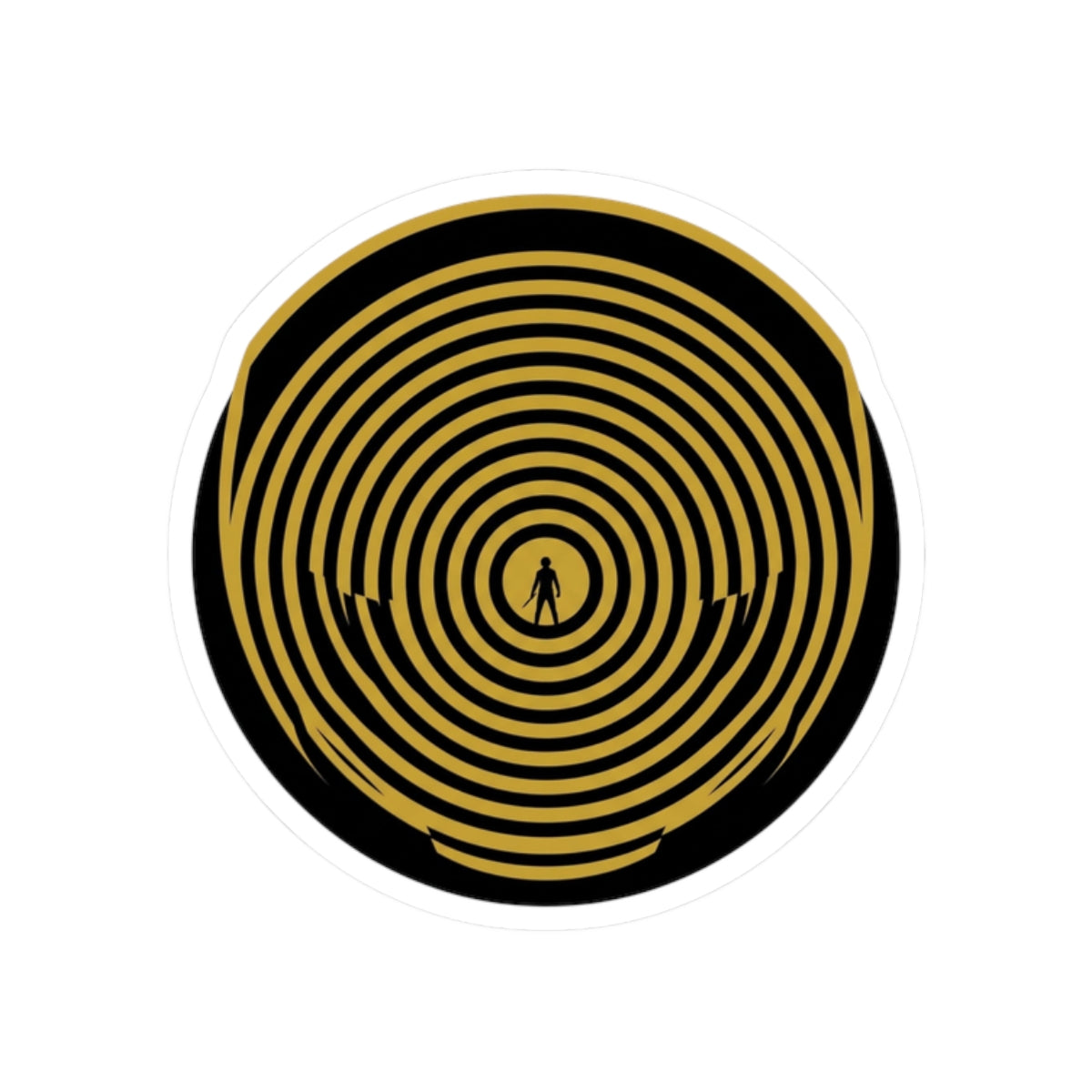 Desert Mind Labyrinth Sticker