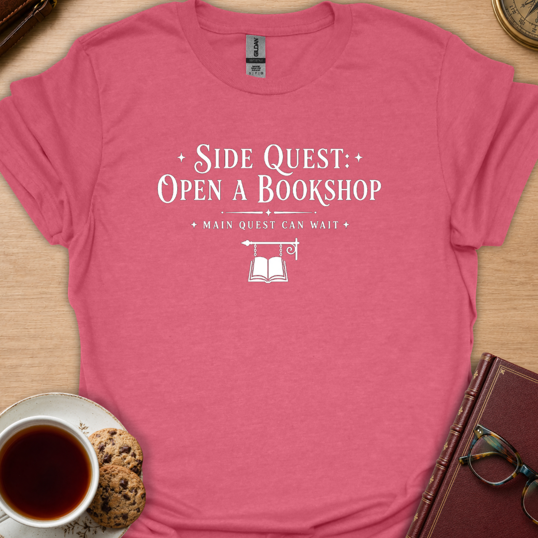 Side Quest Bookshop T-Shirt
