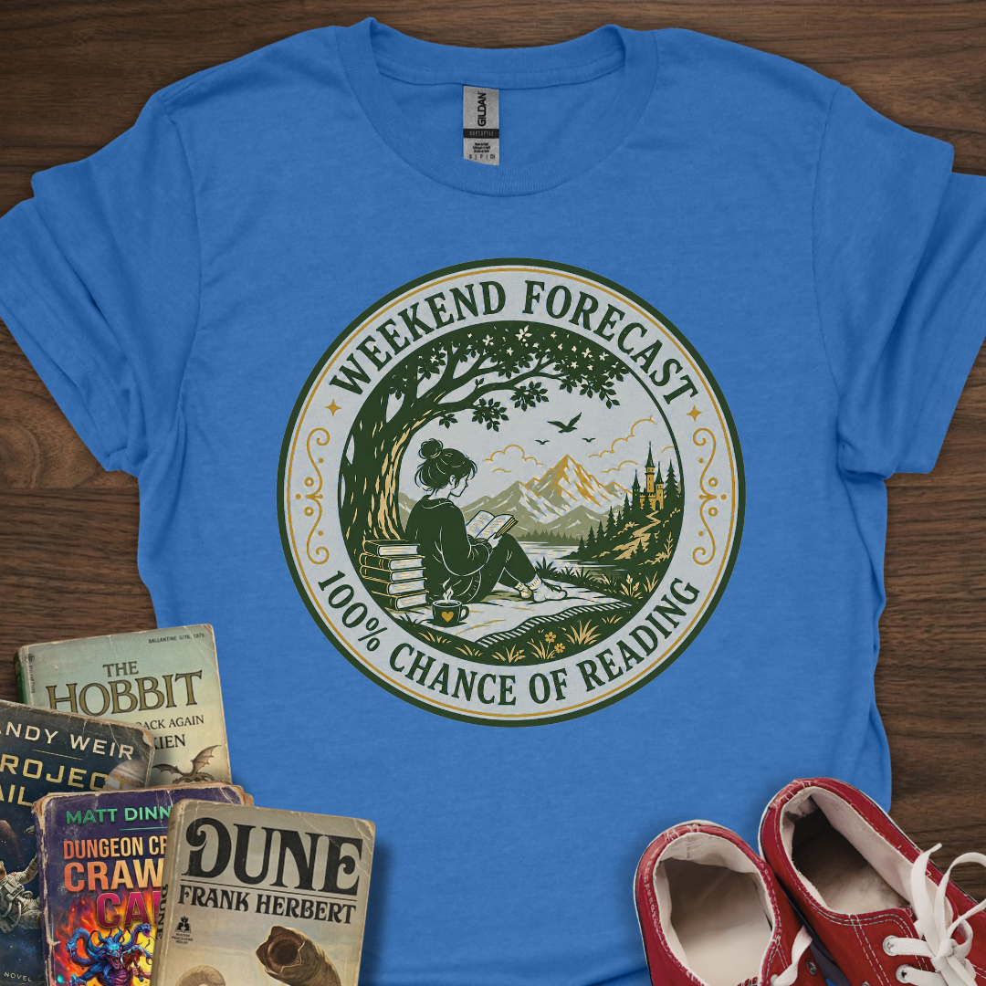Reading Forecast Badge T-Shirt