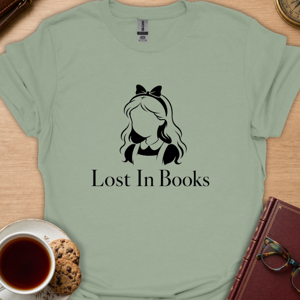 Girl Lost In Books T-Shirt