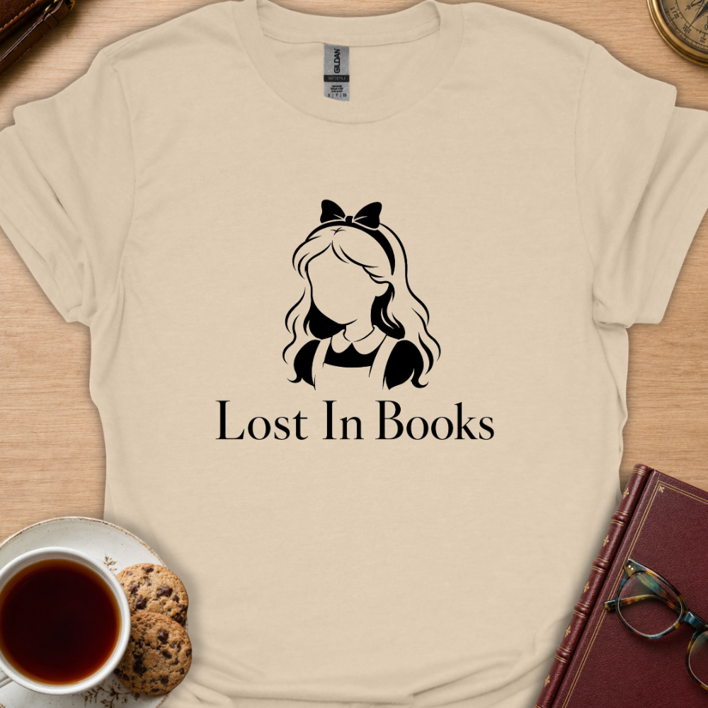 Girl Lost In Books T-Shirt