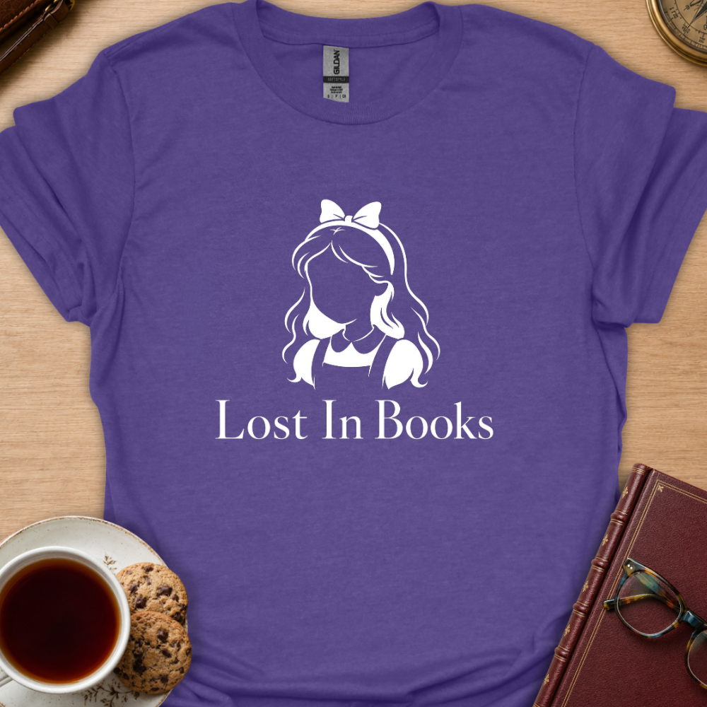 Girl Lost In Books T-Shirt