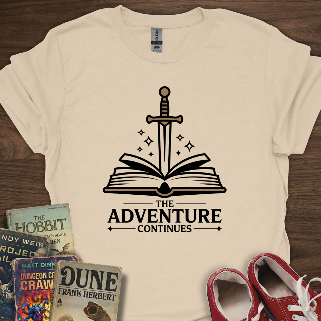 The Adventure Continues T-Shirt