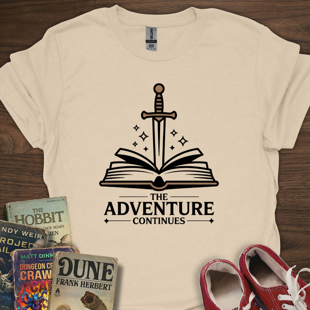 The Adventure Continues T-Shirt