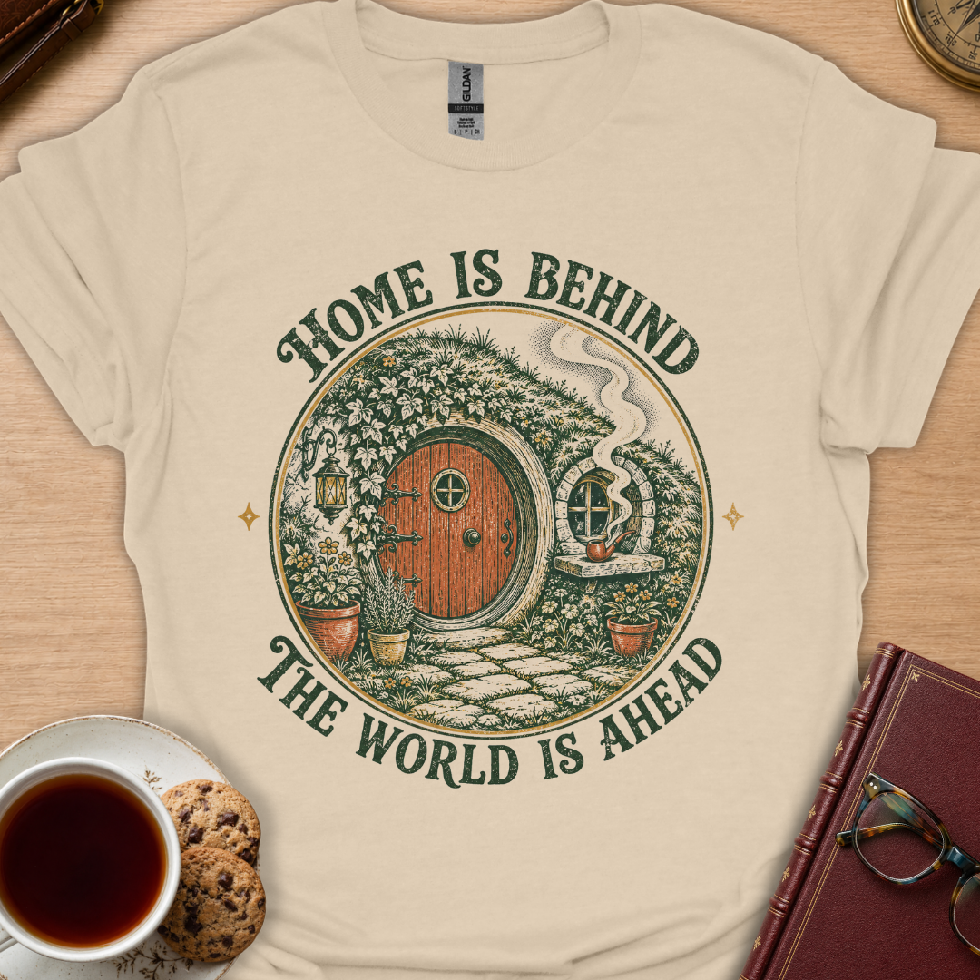 Behind Ahead Home T-Shirt