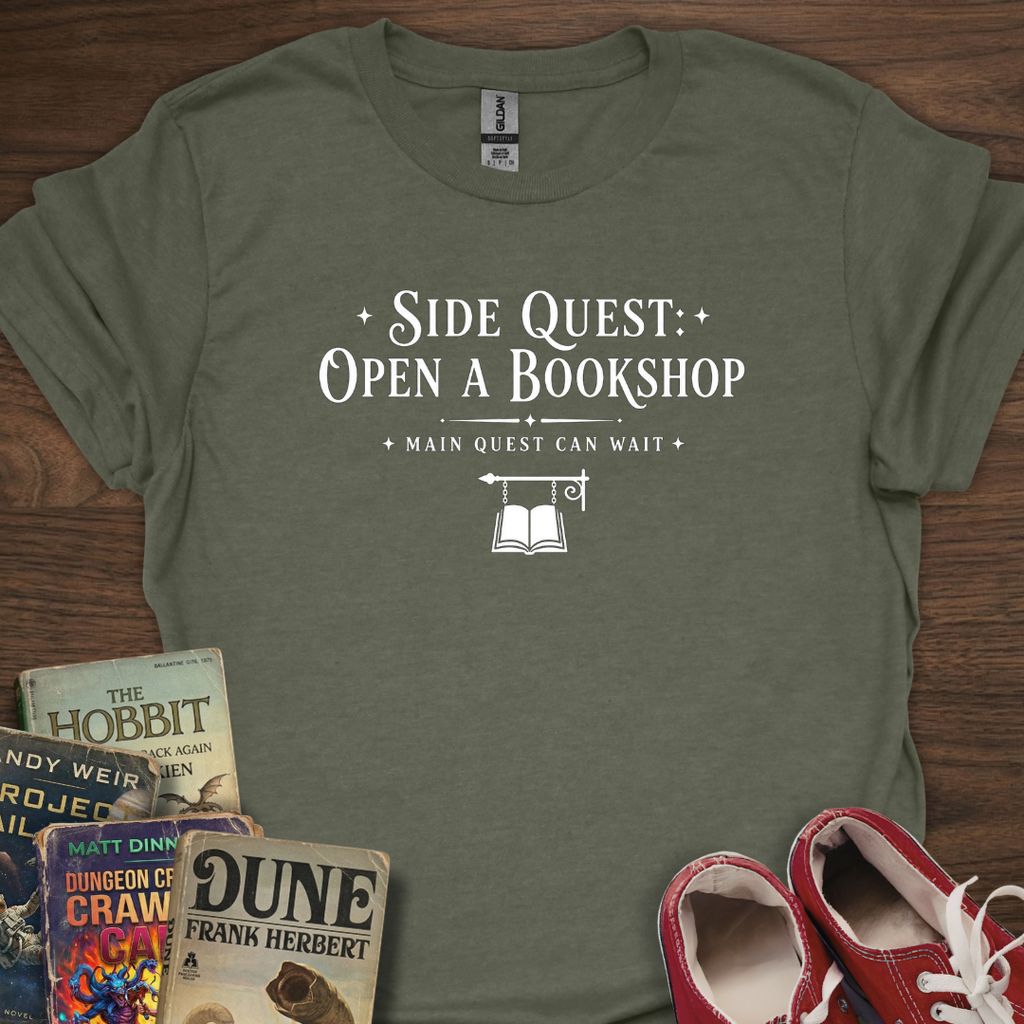 Side Quest Bookshop T-Shirt
