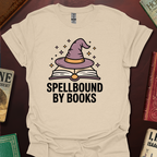 Spellbound By Books Wizard Hat T-Shirt